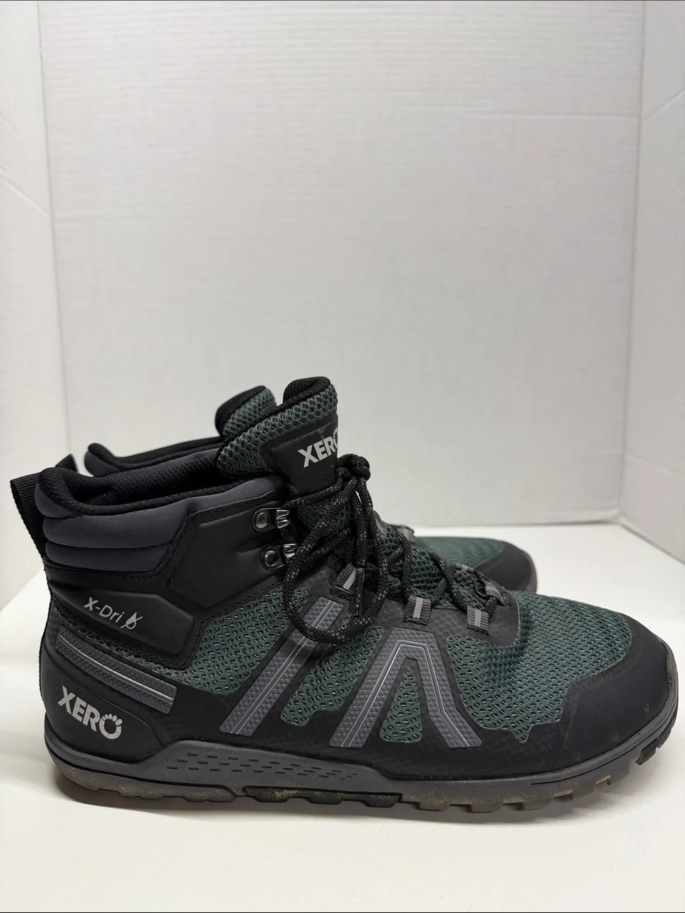 Xero  Xcursion Fusion Waterproof Hiking Boots Lace Up Boot Black Men's Size 10